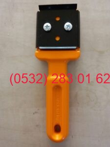 6 cm genişliğinde 4 kenarlı çelik bıçaklı